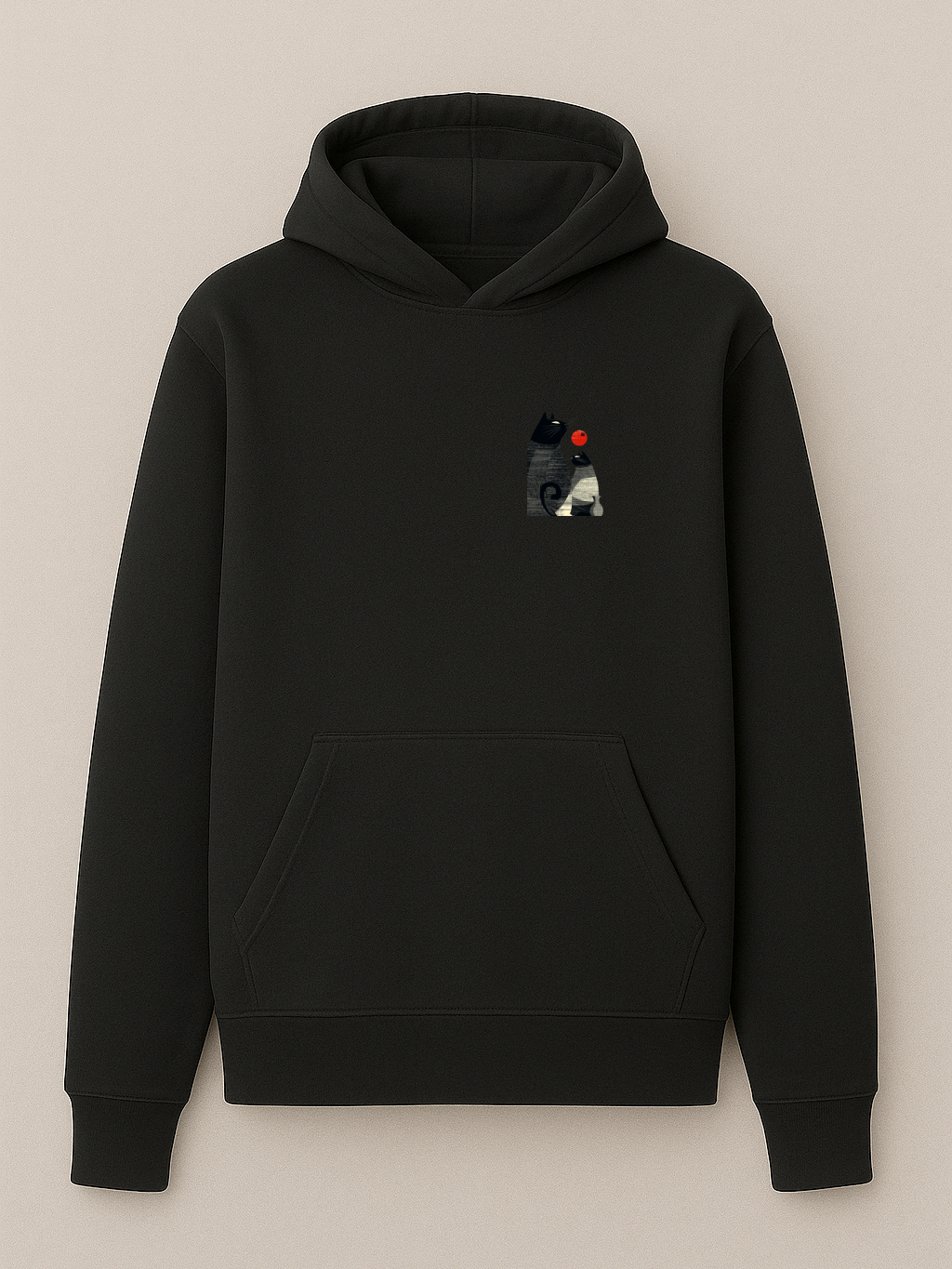 Black & White Cats - Hoodie