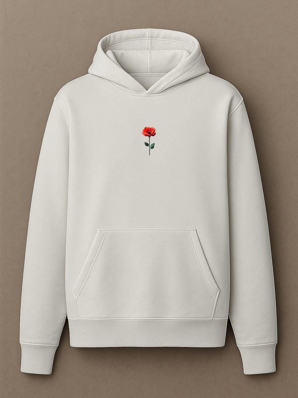 Floral Face - Hoodie