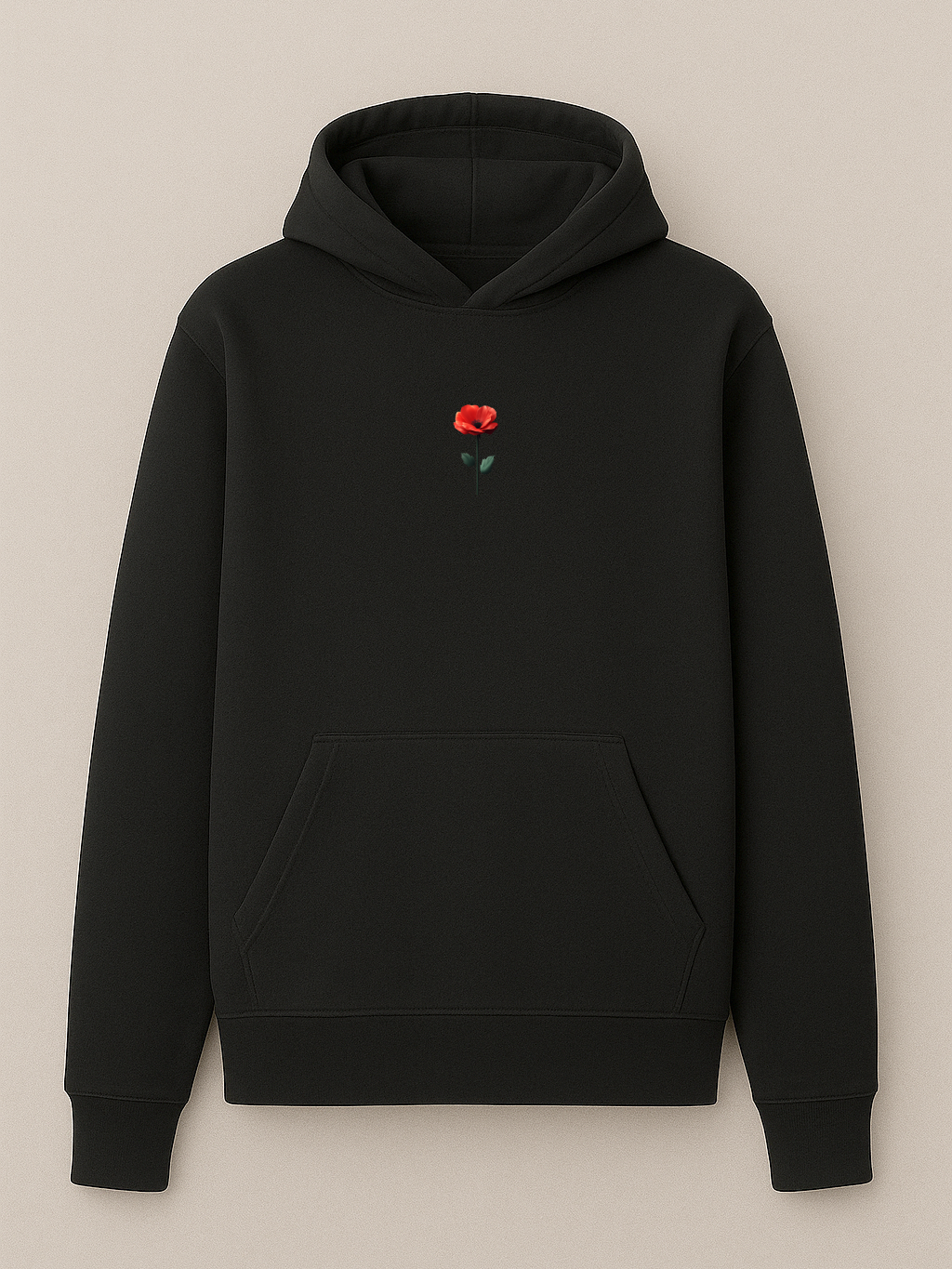 Floral Face - Hoodie
