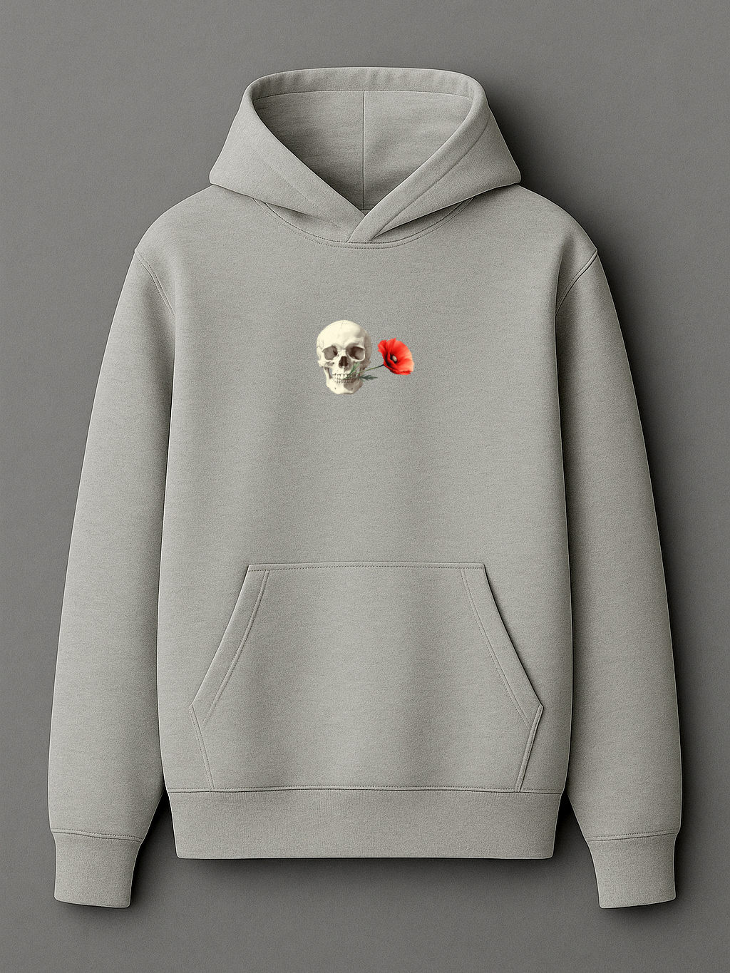 Floral Skull - Hoodie
