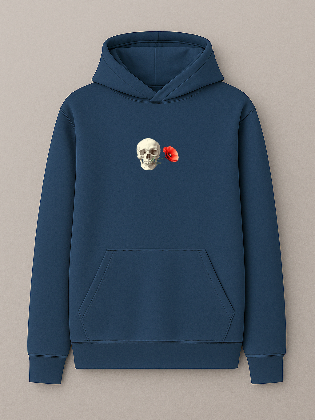 Floral Skull - Hoodie