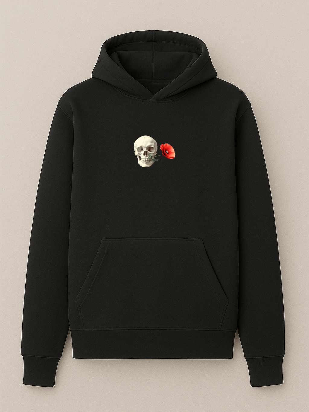 Floral Skull - Hoodie
