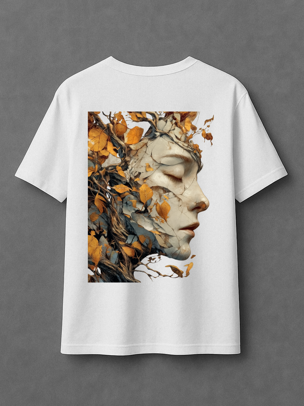 Leaf Face - Oversize T-Shirt