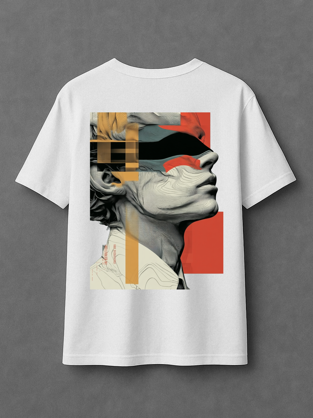 Abstract Head - Oversize T-Shirt