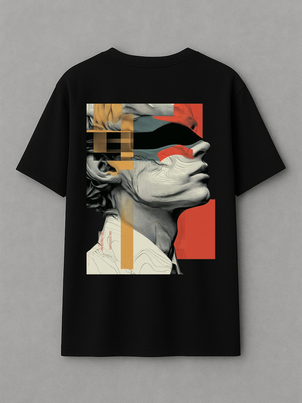 Abstract Head - Oversize T-Shirt