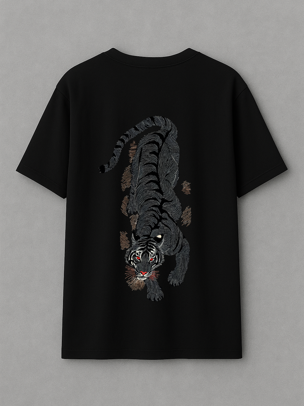Black Tiger - Oversize T-Shirt